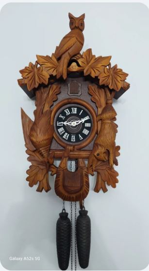 Ceas cu cuc E. SCHMECKENBECHER, mecanism de 8 zile