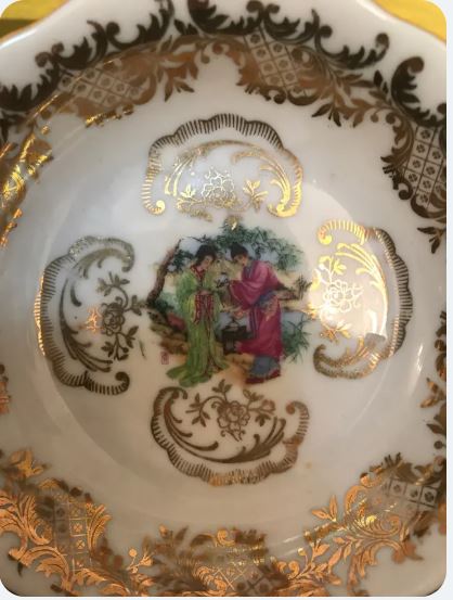 Set de 8 farfurii japoneze din porțelan