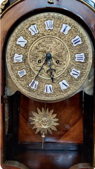 Ceas de podea tip Boulle stil Ludovic al XVI-lea, sec. XIX. Unic