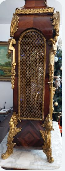 Ceas de podea tip Boulle stil Ludovic al XVI-lea, sec. XIX. Unic