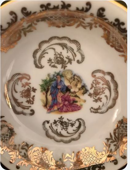Set de 8 farfurii japoneze din porțelan