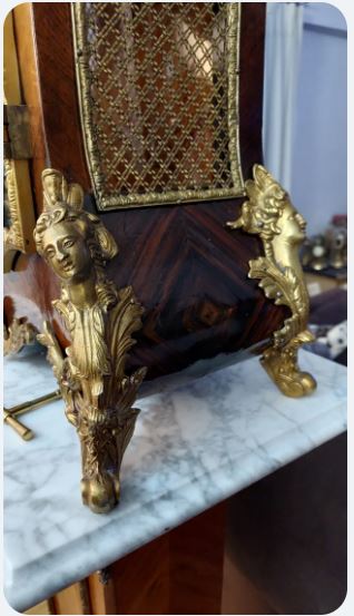 Ceas de podea tip Boulle stil Ludovic al XVI-lea, sec. XIX. Unic